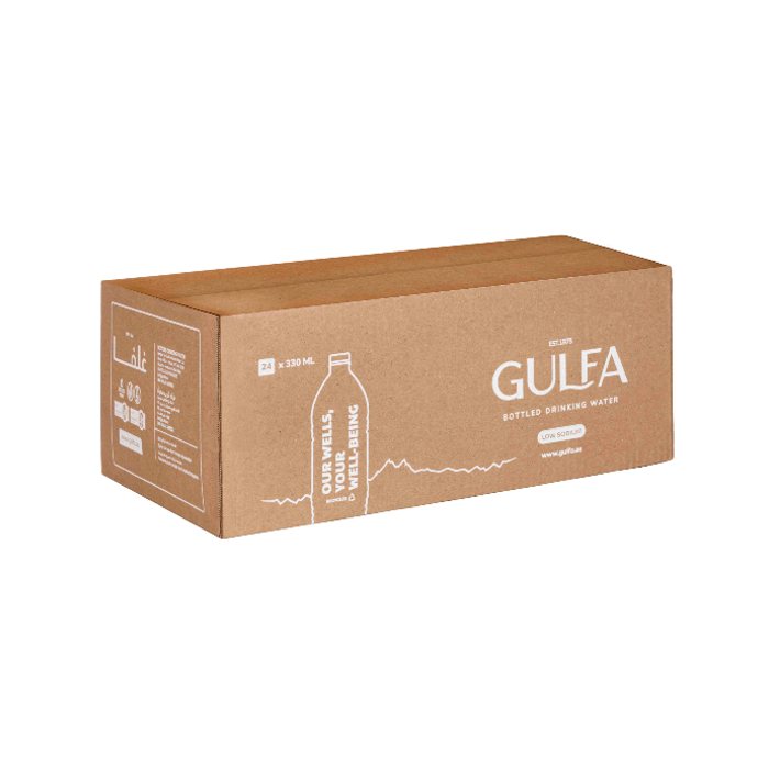 Gulfa Water Bottle 330ml x 24