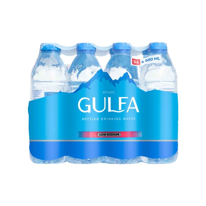 Gulfa Water Bottle 500ml x 12